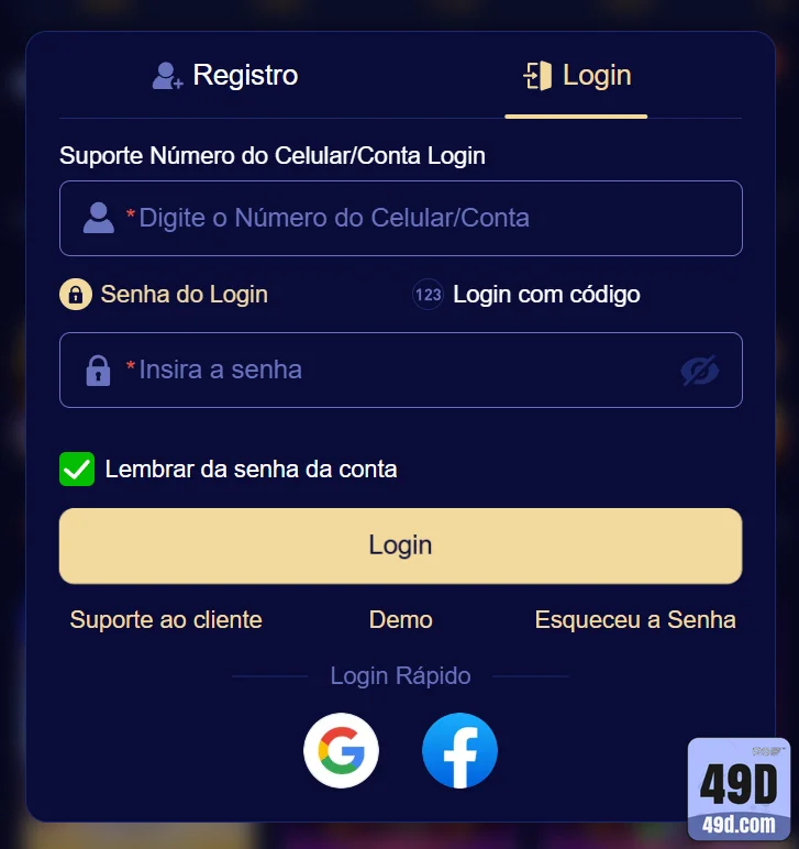49d.com - direto entrada rápida para compartilhar
